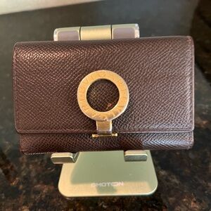 Bulgari Key Holder with Gold Accent